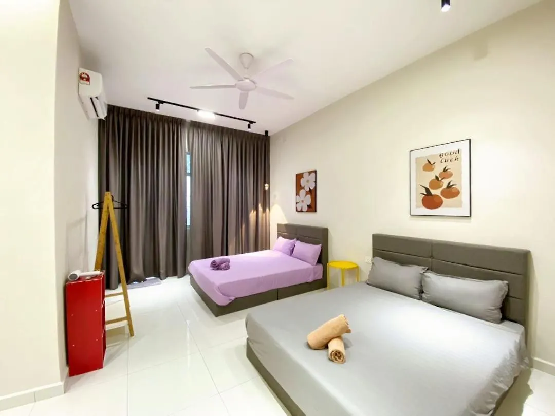 Holiday home Brandnew Premium House 4Room12Pax@Alma Near Jusco Bukit Mertajam Malaysia